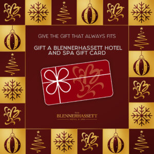 Give the gift that always fits. Gift a blennerhassett hotel and spa gift card.