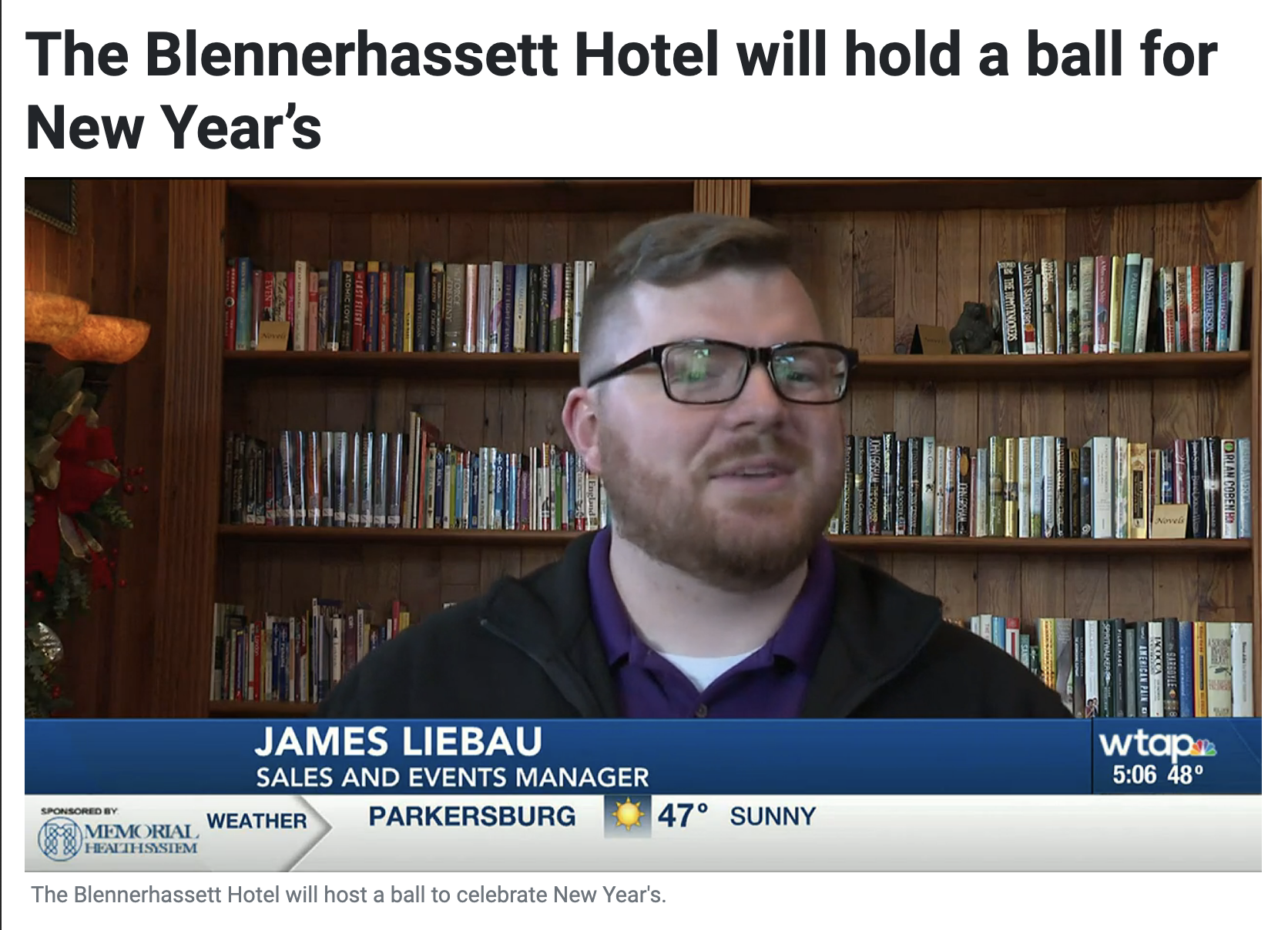 James Liebau Blennerhassett Grand Ball