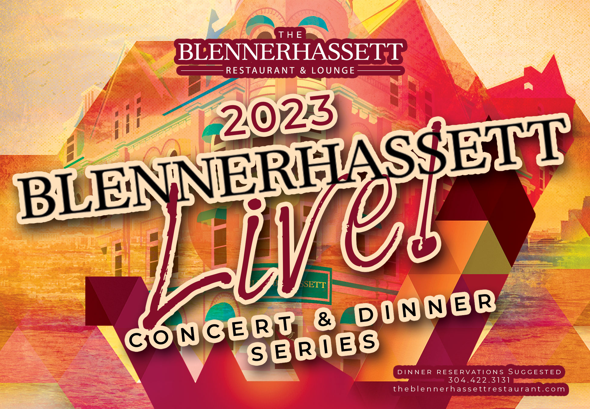 Blennerhassett Live! Concert and Dinner Series