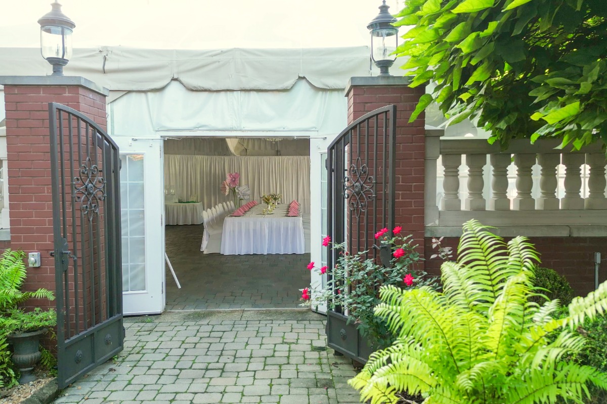 Event Spaces-7 Outdoor Tent for Events at The Blennerhassett. Photo: Karl Gabb for Taylor Hospitality